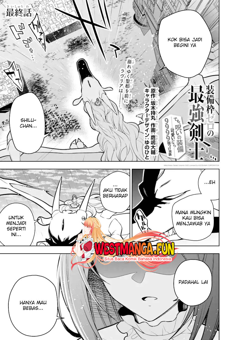 Baca Manga Sobiwaku Zero No Saikyou Kenshi Demo, Noroi No Soubi (kawai) Nara 9999-ko Tsuke-hodai Chapter 40 Gambar 2