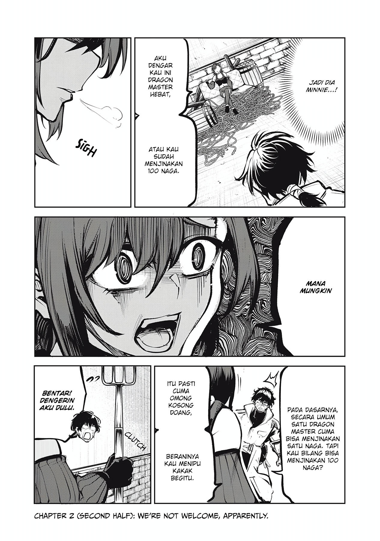 Baca Manga Kuni wo Owareta Ryuushi-san, Hirowareta Ringoku de Ukkari Musou shite Shimau Chapter 02.2 Gambar 2