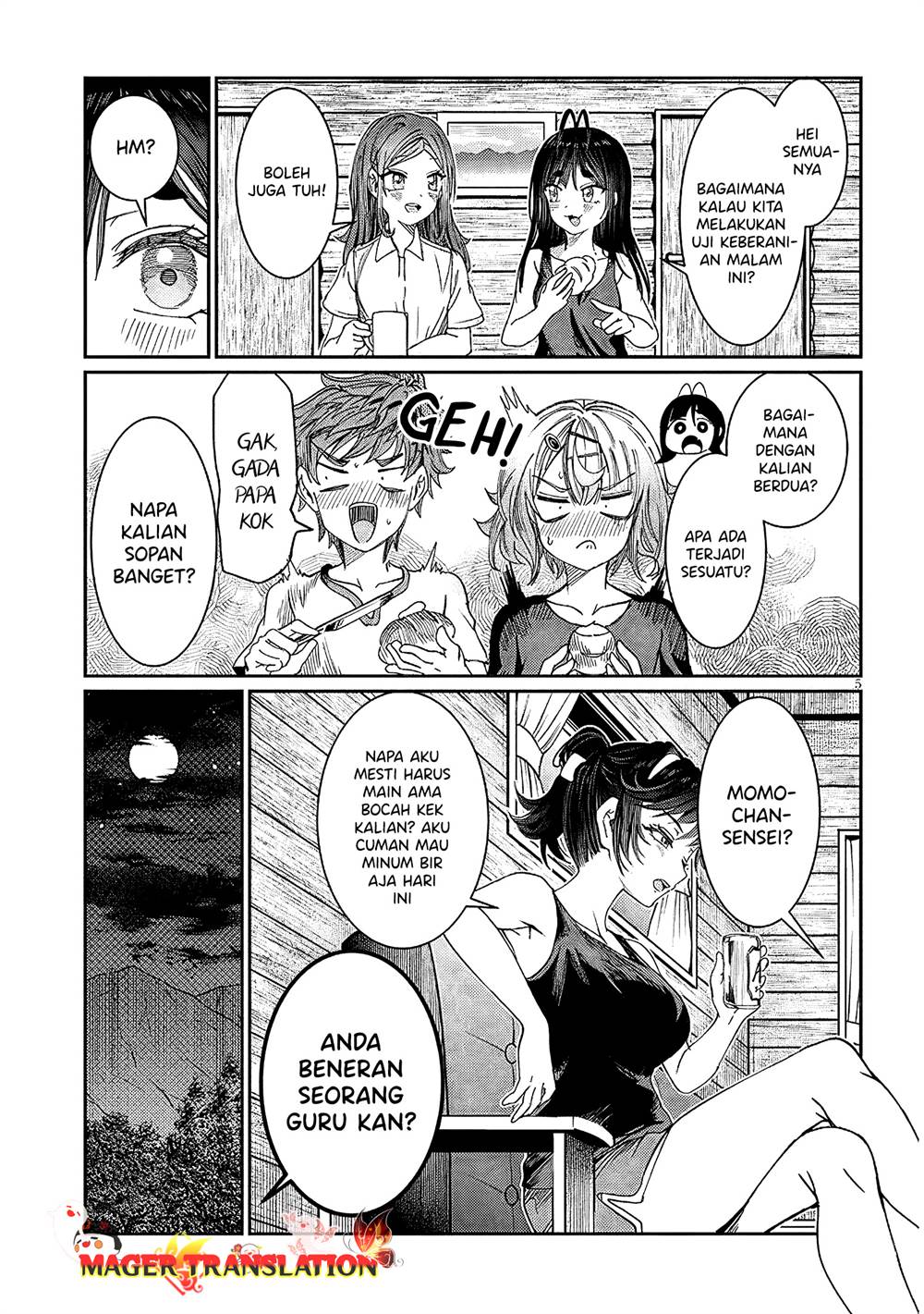 Kimi wa Yakamashi Tojite yo Kuchi wo! Chapter 25 Gambar 6