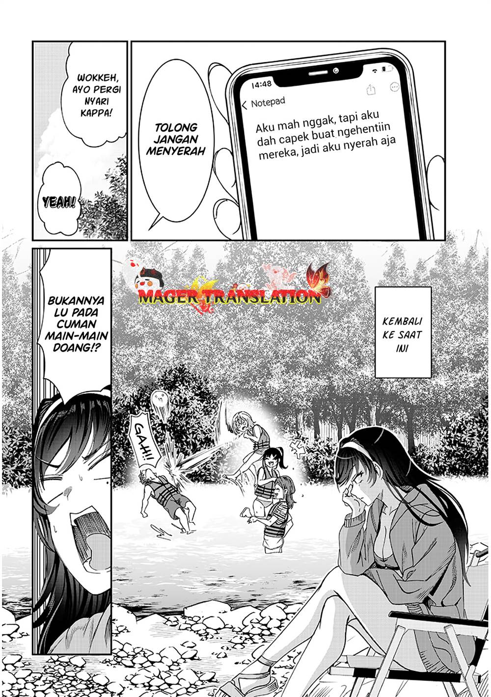 Kimi wa Yakamashi Tojite yo Kuchi wo! Chapter 24 Gambar 7