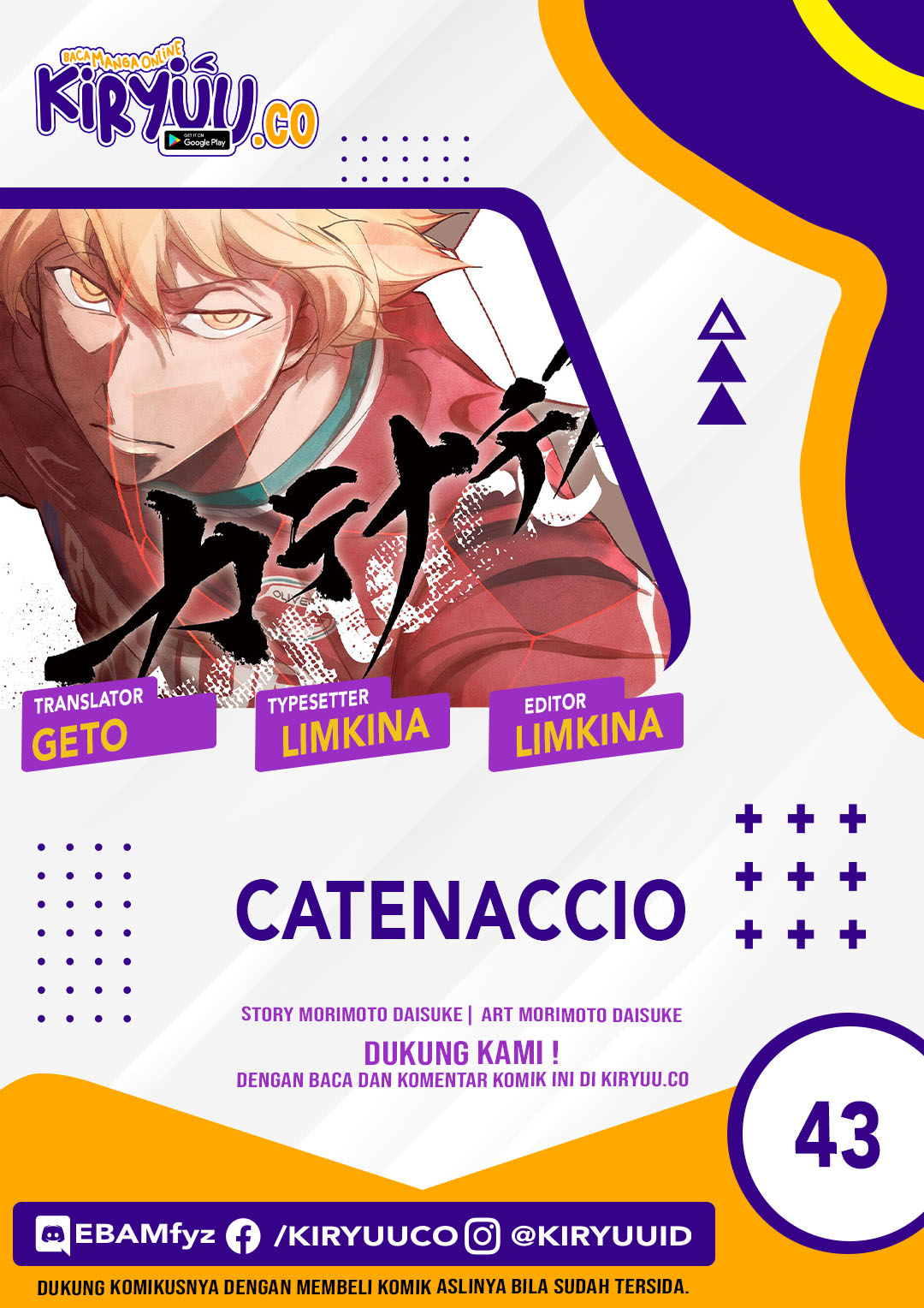 Baca Komik Catenaccio Chapter 43 Gambar 1