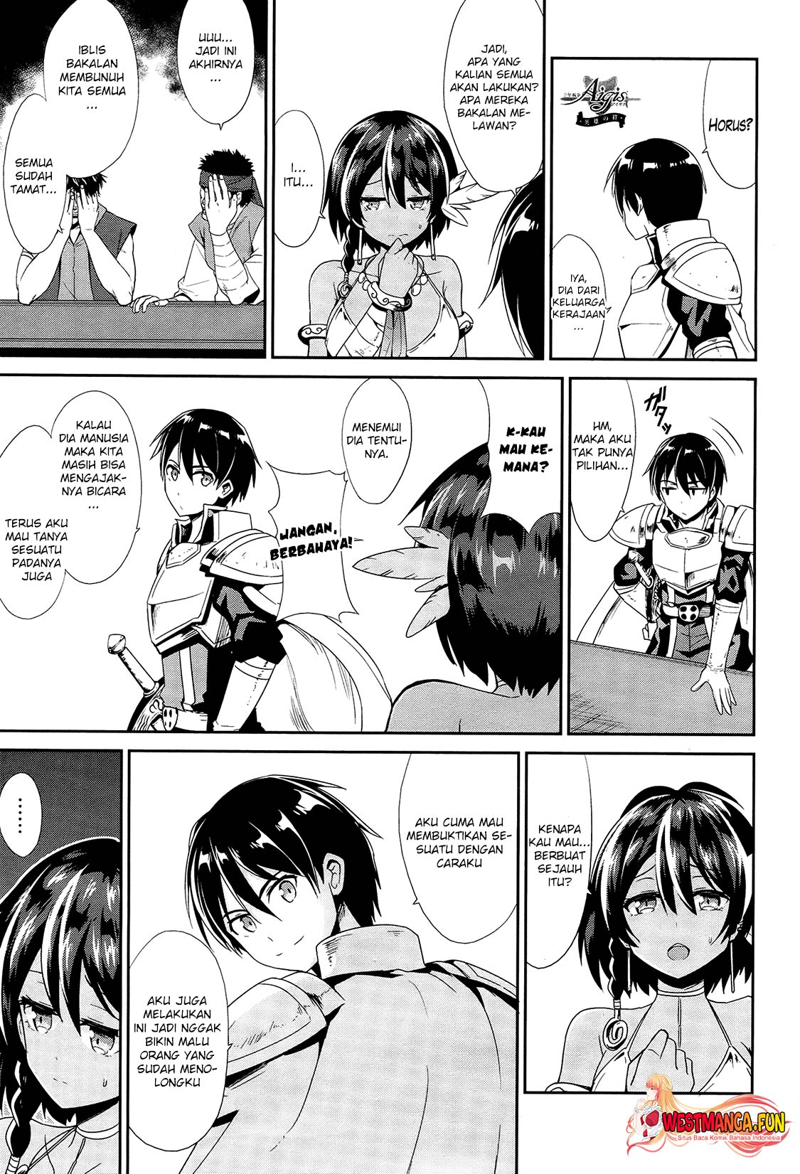 Baca Manga Sennen Sensou Aigis Eiyuu no Kizuna Chapter 20 Gambar 2