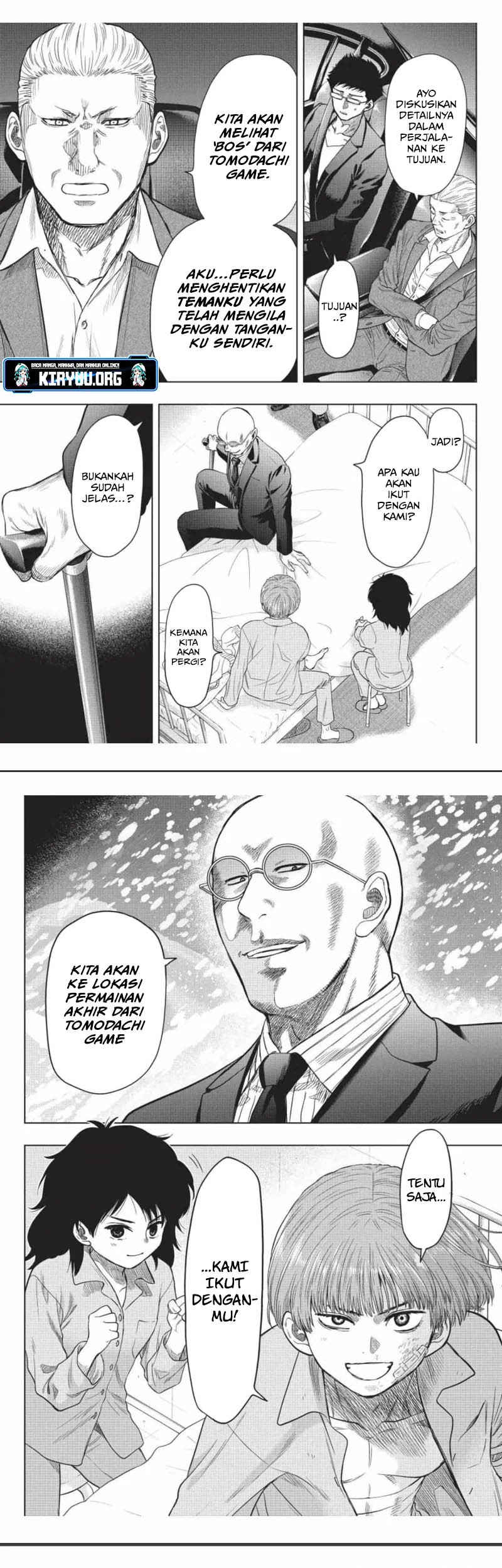 Baca Manga Tomodachi Game Chapter 118 Gambar 2