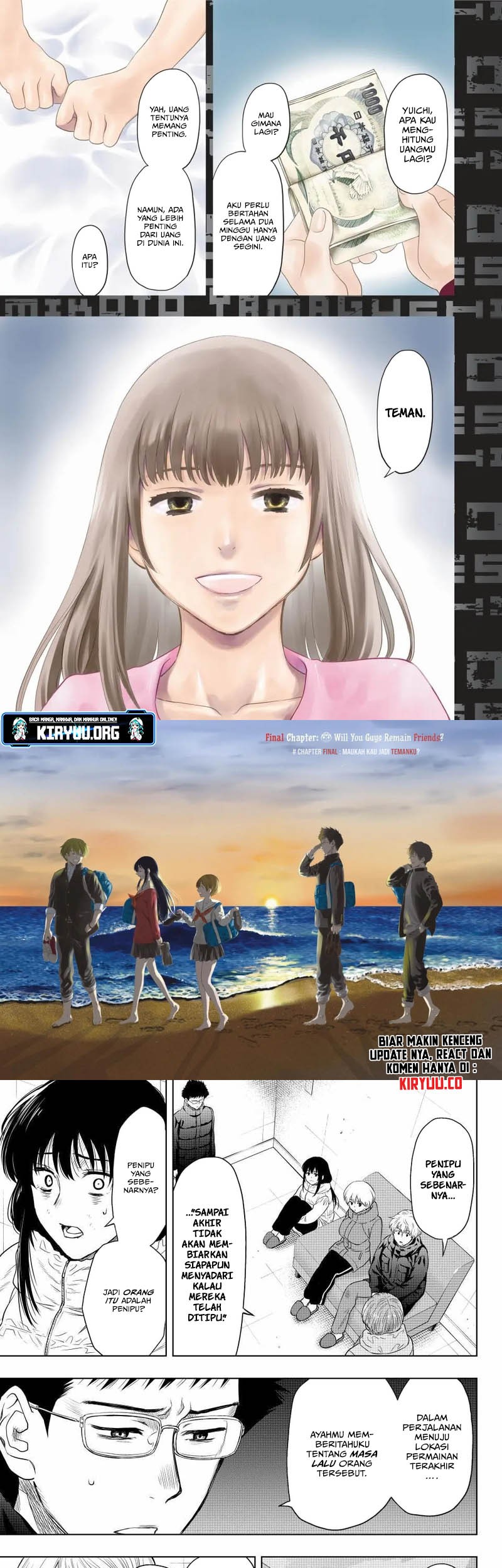 Baca Manga Tomodachi Game Chapter 127 Gambar 2