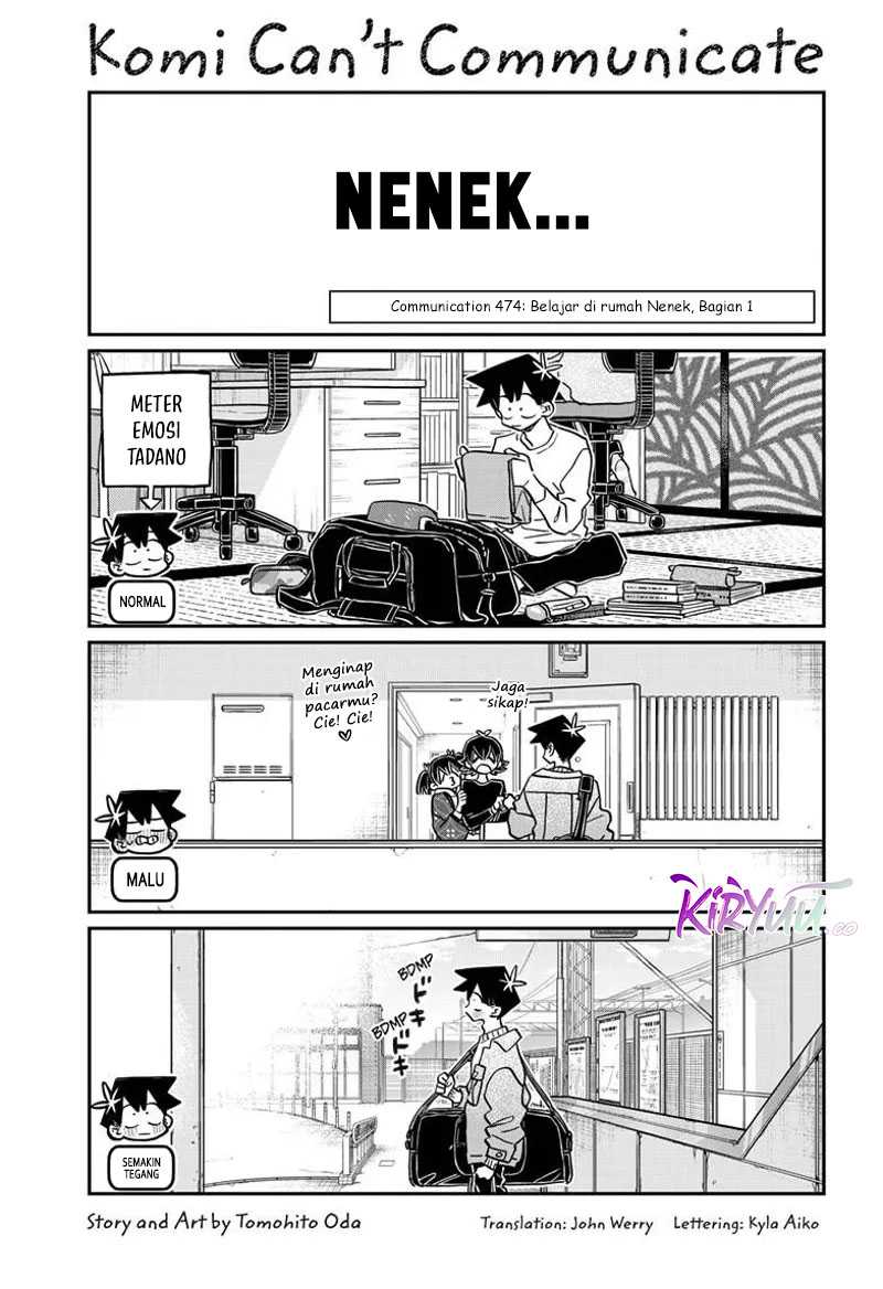 Baca Manga Komi-san wa Komyushou Desu Chapter 474 Gambar 2