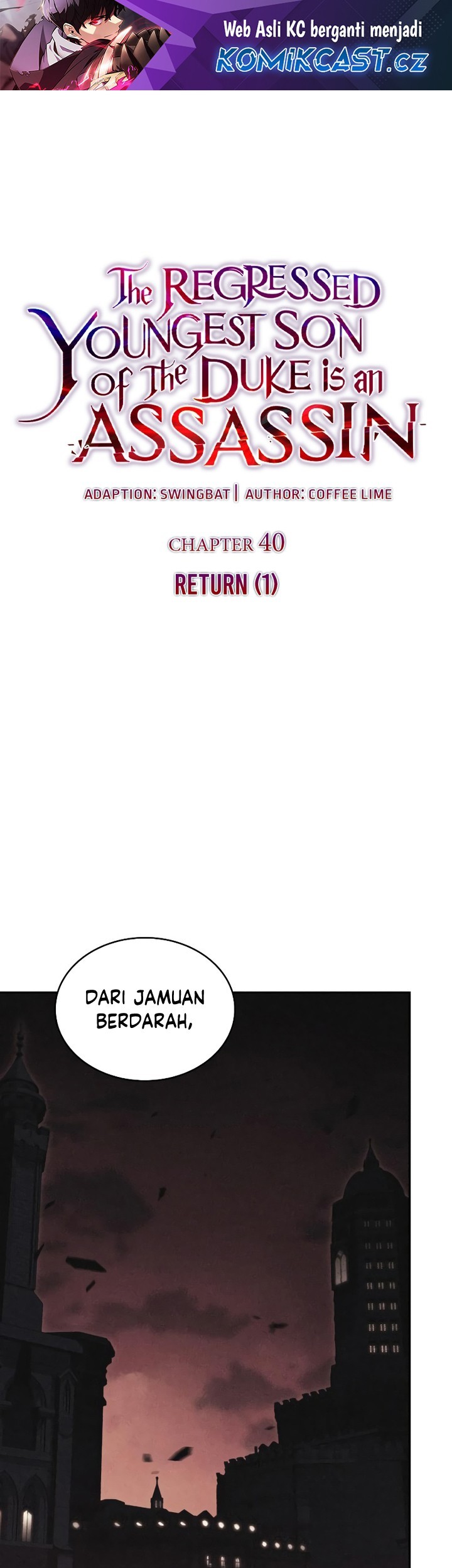 Baca Manhwa The Regressed Son Of A Duke Is An Assassin Chapter 40 Gambar 2