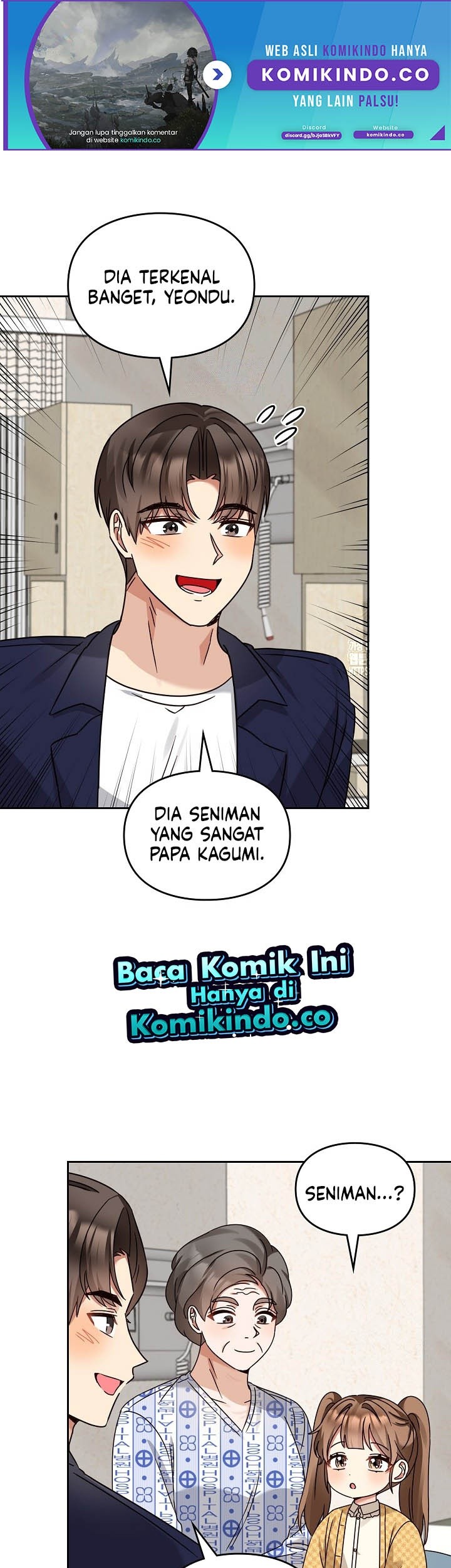 Baca Manhwa I Become a Fool When It Comes to My Daughter Chapter 165 Gambar 2