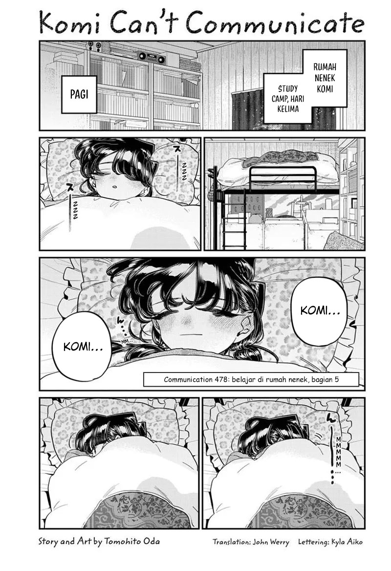 Baca Manga Komi-san wa Komyushou Desu Chapter 478 Gambar 2