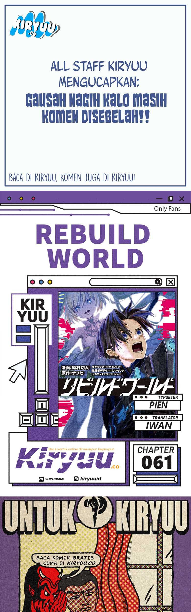 Baca Komik Rebuild World Chapter 61 Gambar 1