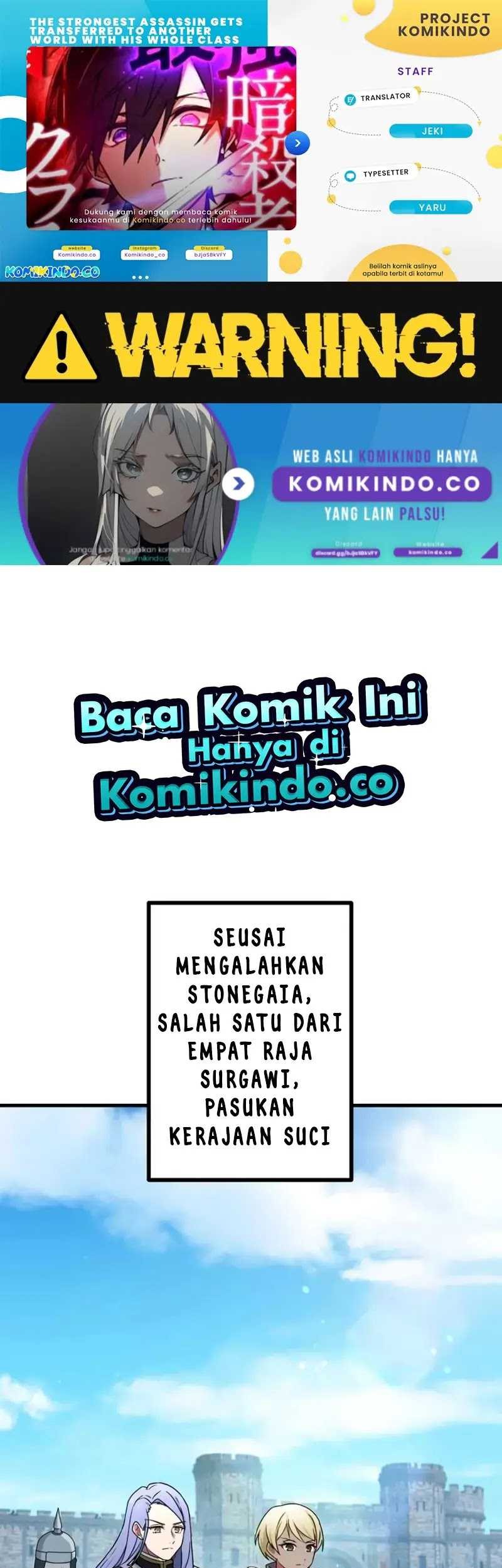 Baca Komik The strongest assassin gets transferred to another world with his whole class Chapter 52 Gambar 1