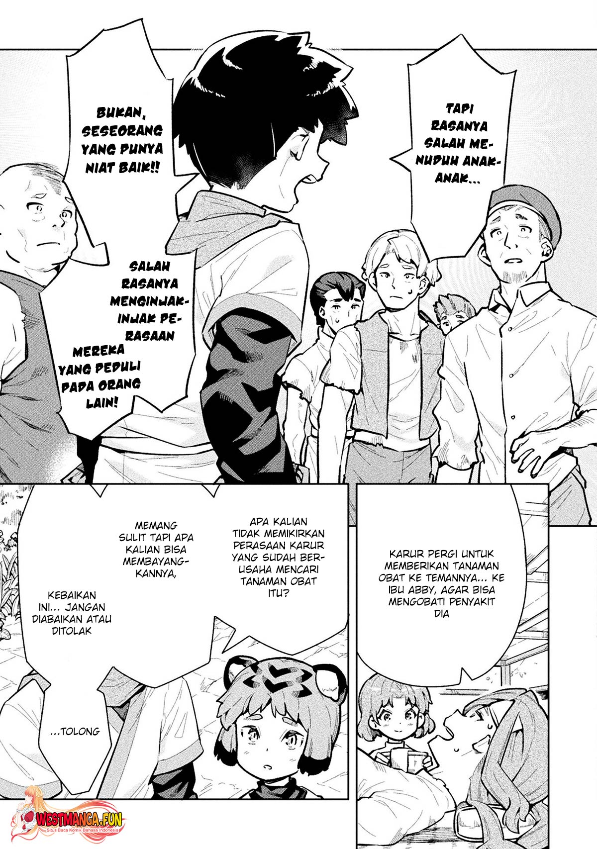 NEET dakedo Hello Work ni Ittara Isekai ni Tsuretekareta Chapter 60 Gambar 38