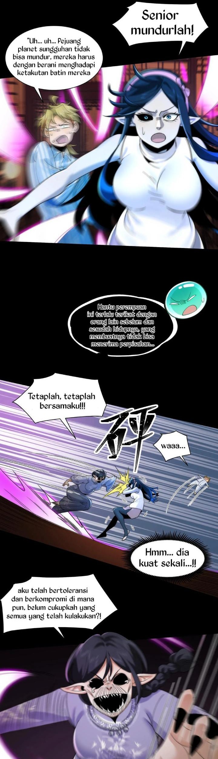 In the Face of Mental Illness Ghosts Are Nothing Chapter 69 Gambar 5