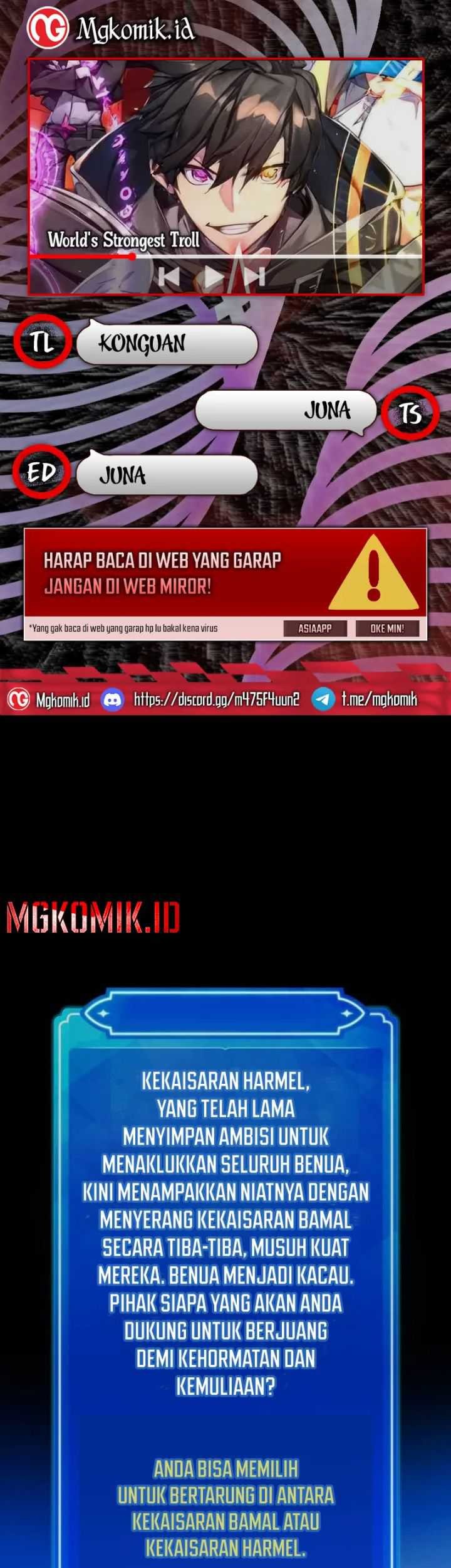 Baca Komik The Game’s Greatest Troll Chapter 101 Gambar 1
