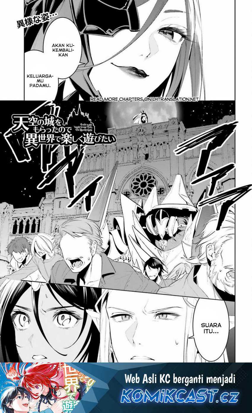 Baca Manga Tenkuu no Shiro o Moratta no de Isekai de Tanoshiku Asobitai Chapter 44 Gambar 2