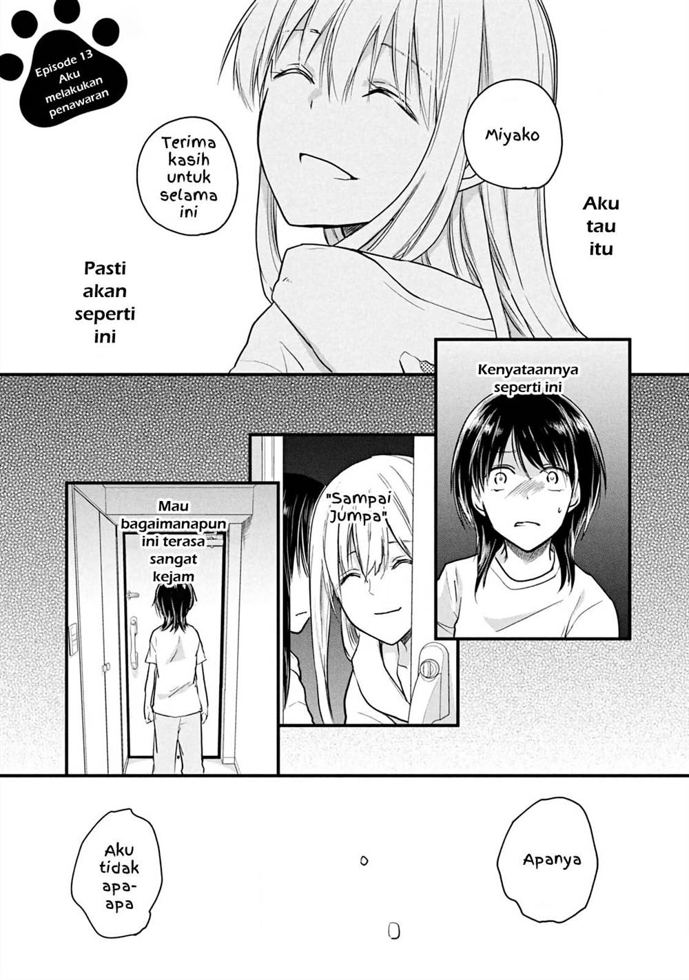 Koneko ga Matterunode Kaerimasu Chapter 13 Gambar 6