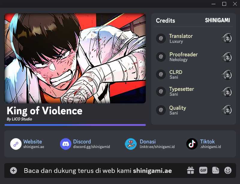Baca Komik King of Violence Chapter 24 Gambar 1