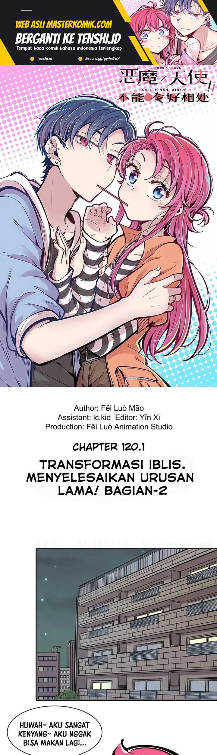 Baca Manhua Demon X Angel, Can’t Get Along! Chapter 120.1 Gambar 2