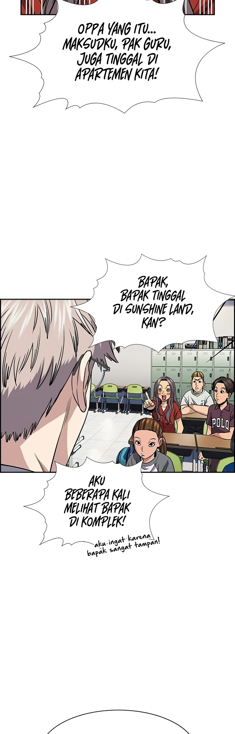 True Education Chapter 157 Gambar 52