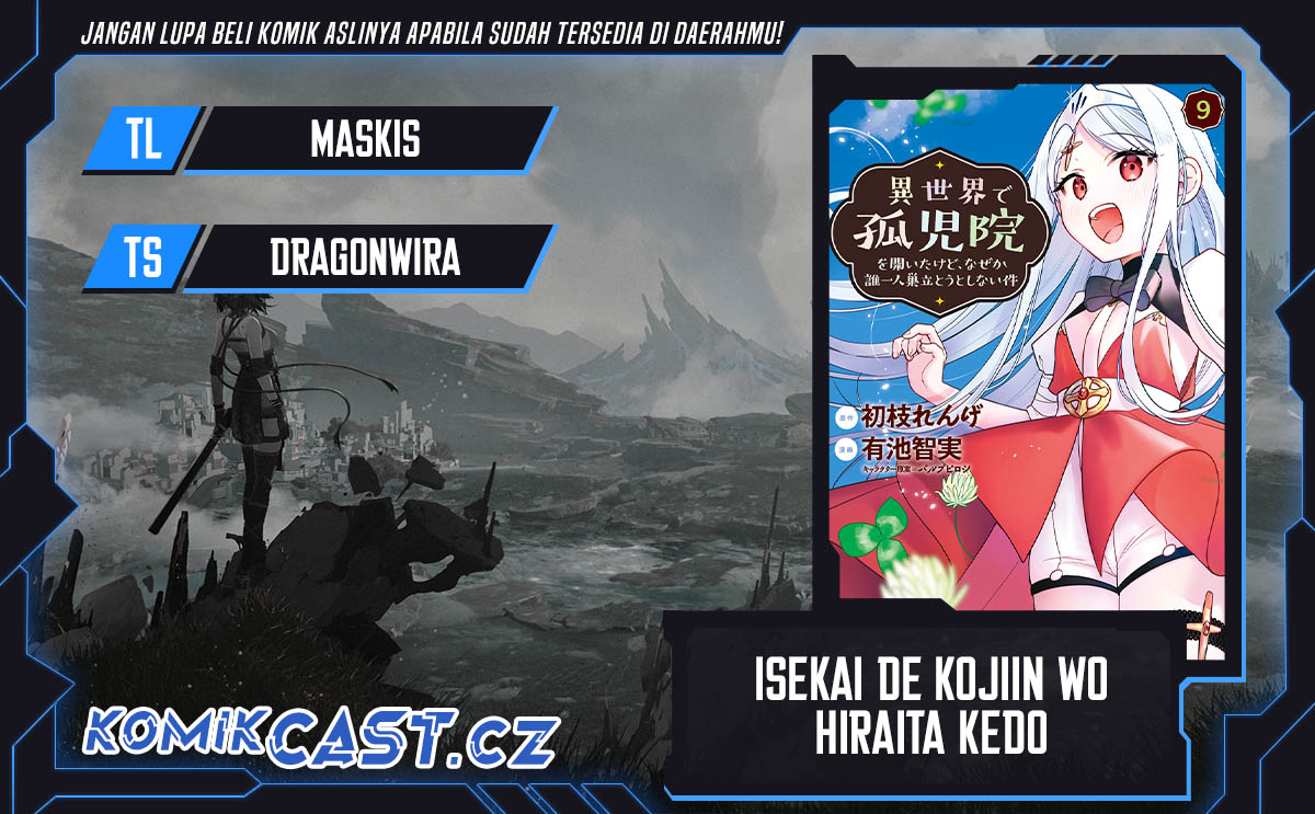 Komik Isekai de Kojiin wo Hiraita kedo, Naze ka Darehitori Sudatou to Shinai Ken - Chapter Chapter 56 - Halaman 1