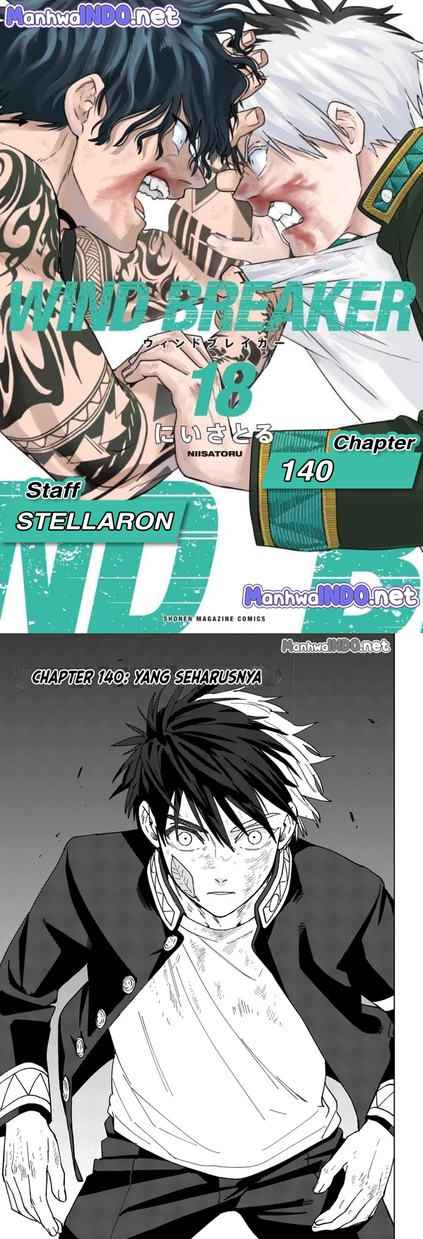 Komik Wind Breaker (NII Satoru) Chapter 140 gambar nomor 1