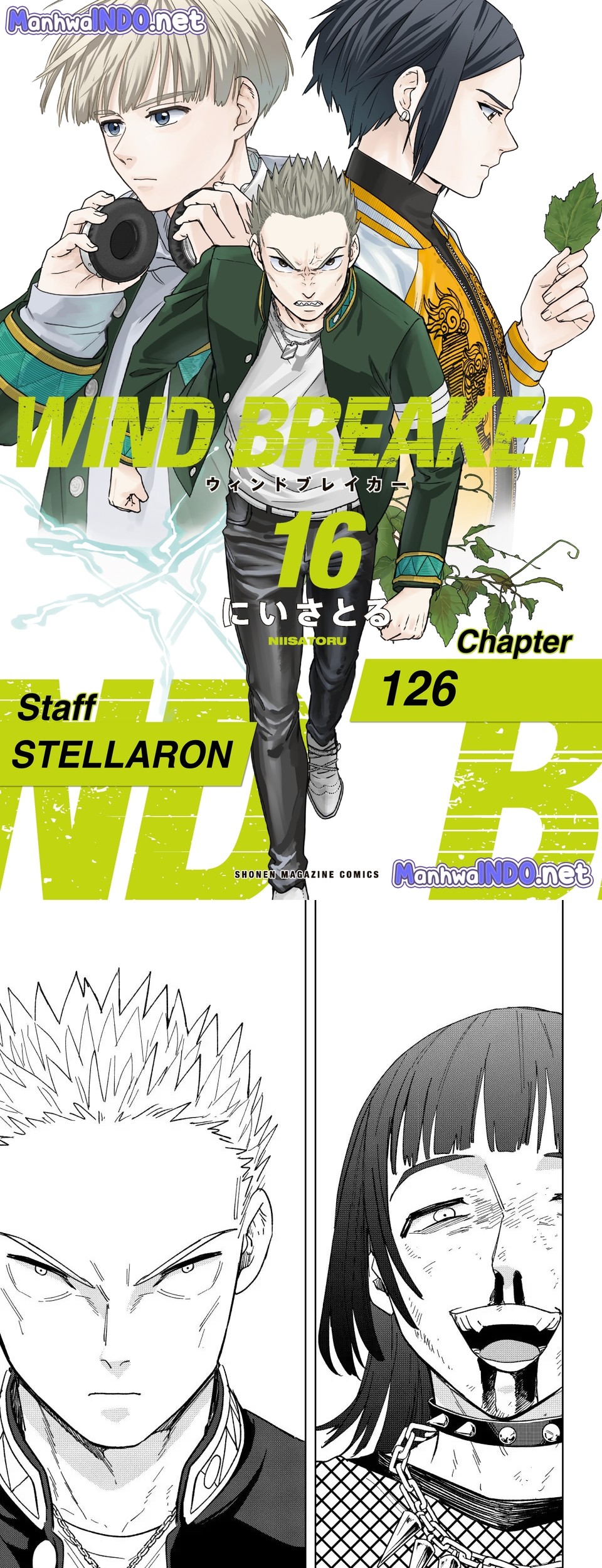 Baca Komik Wind Breaker (NII Satoru) Chapter 126 Gambar 1