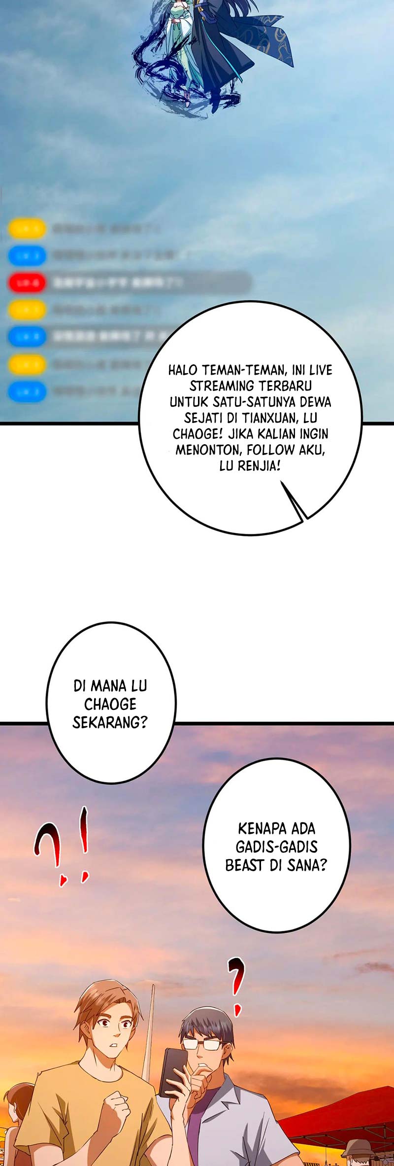 Keep A Low Profile, Sect Leader Chapter 413 Gambar 40