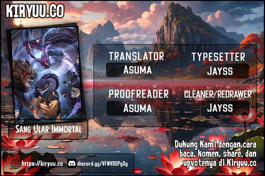 Baca Komik Snake Immortal: The Tale of a Snake’s Cultivation to Immortality Chapter 01 Gambar 1