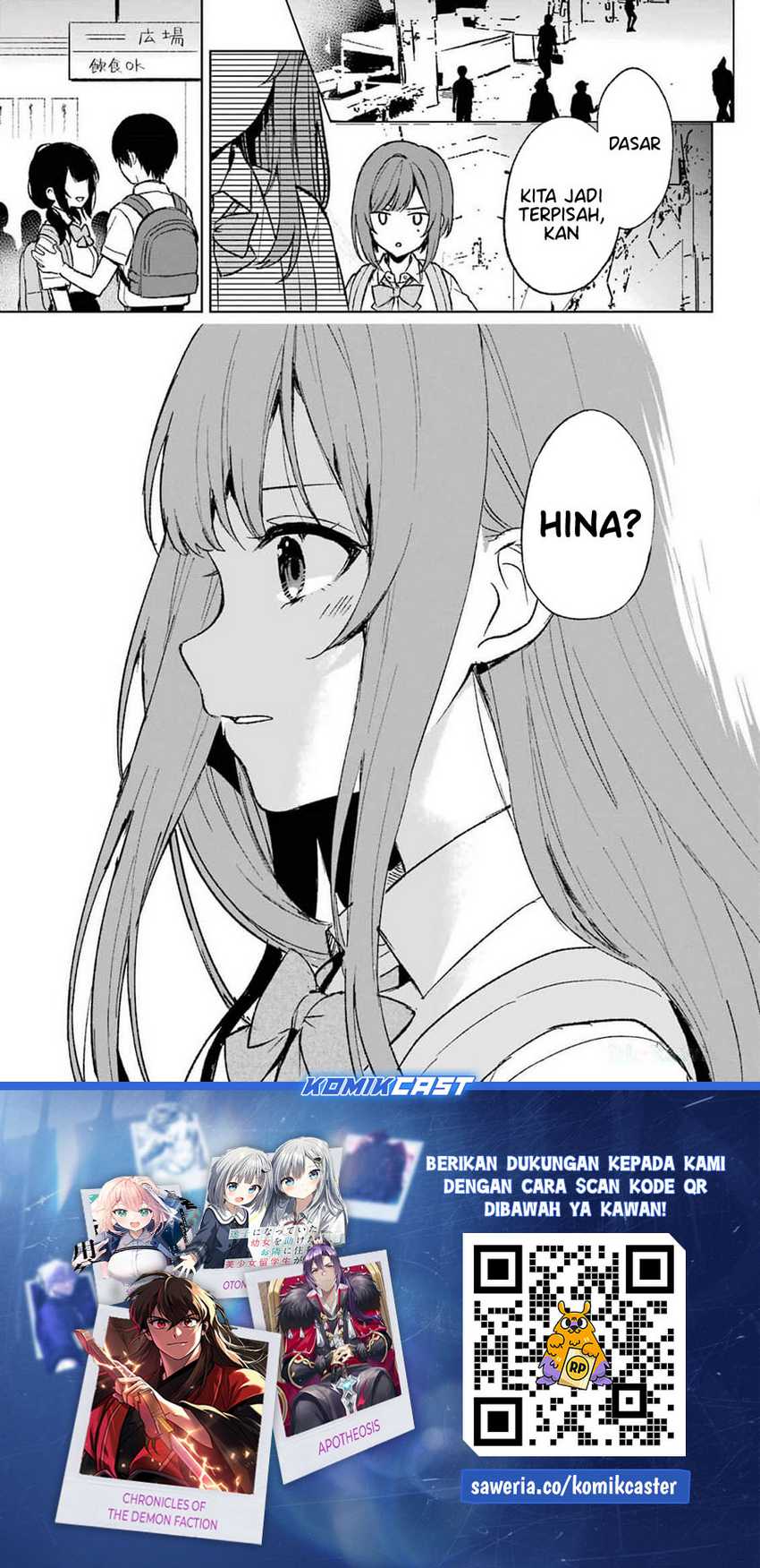 Chikan Saresou ni Natteiru S-kyuu Bishoujo wo Tasuketara Tonari no Seki no Osanajimi datta Chapter 61 Gambar 24