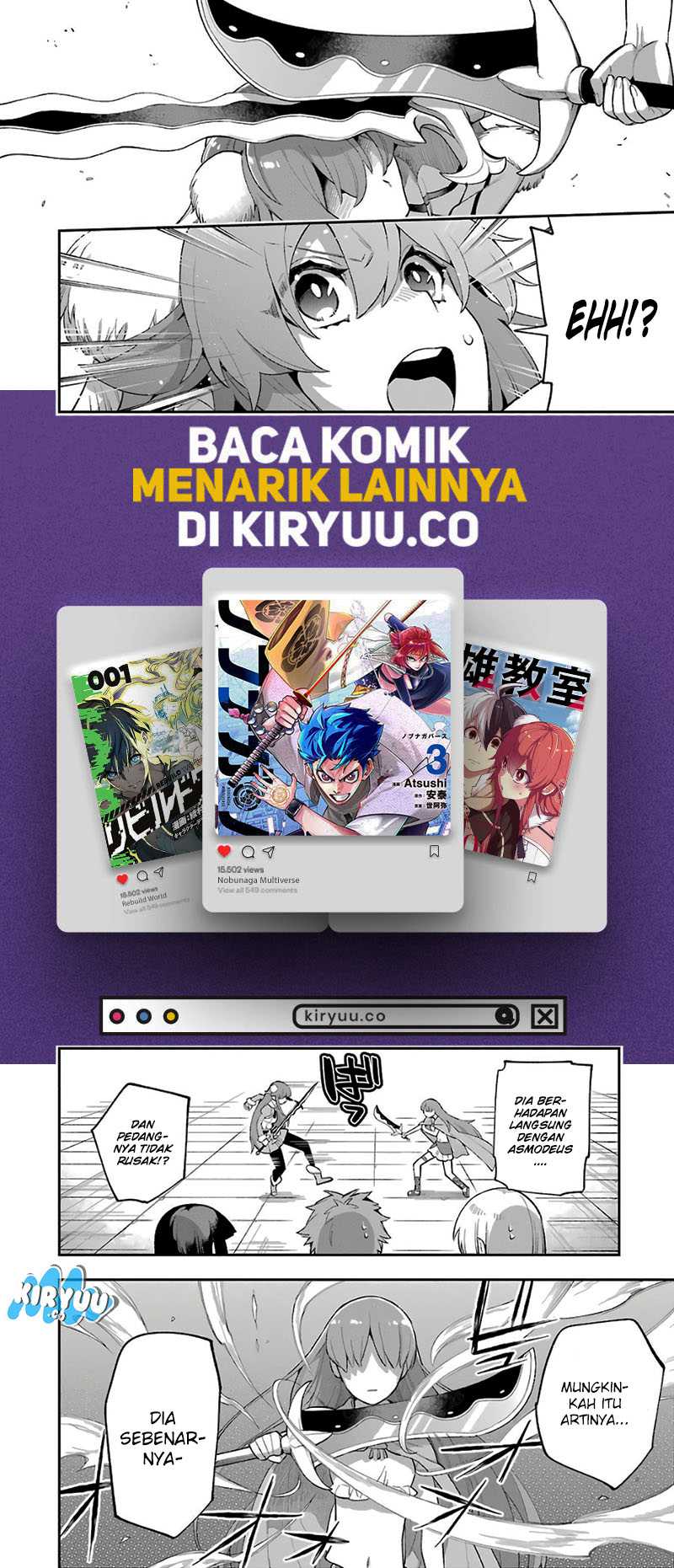 Eiyuu Kyoushitsu Chapter 35.1 Gambar 39