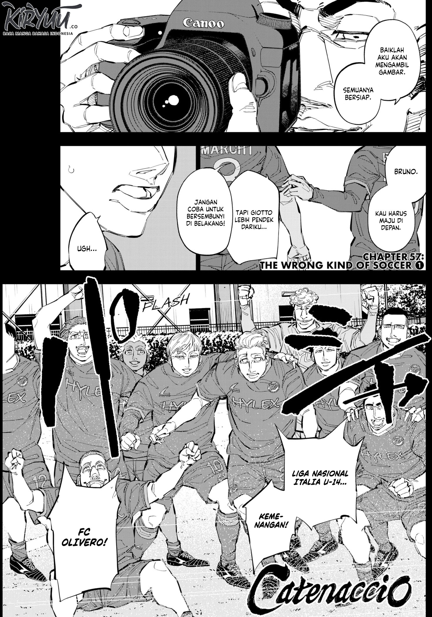 Baca Manga Catenaccio Chapter 57 Gambar 2