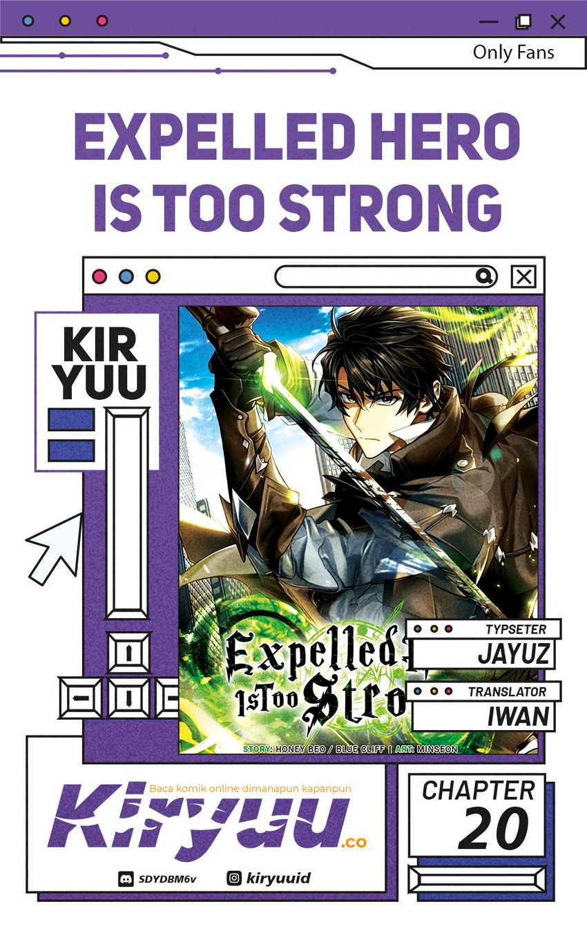 Baca Komik Expelled Hero Is Too Strong Chapter 20 Gambar 1