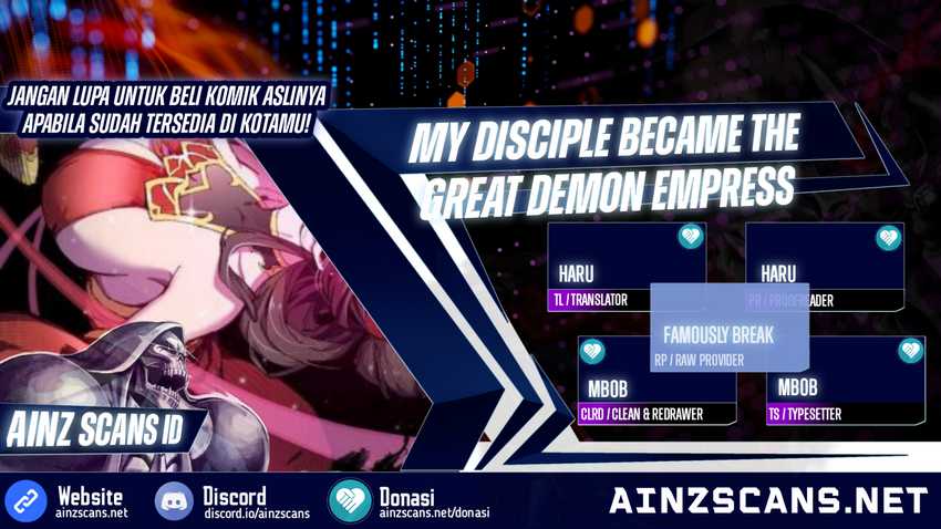 Baca Manhua My Disciple Became The Great Demon Empress?! Chapter 25 Gambar 2