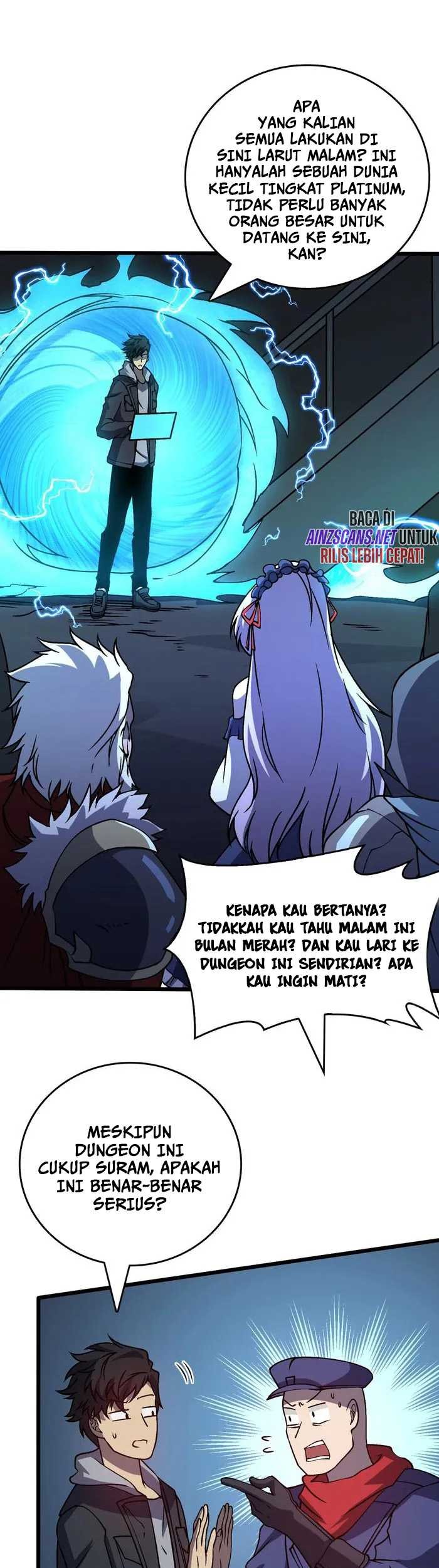 I Become Invincible Black Dragon Boss At The Start Chapter 22 Gambar 4