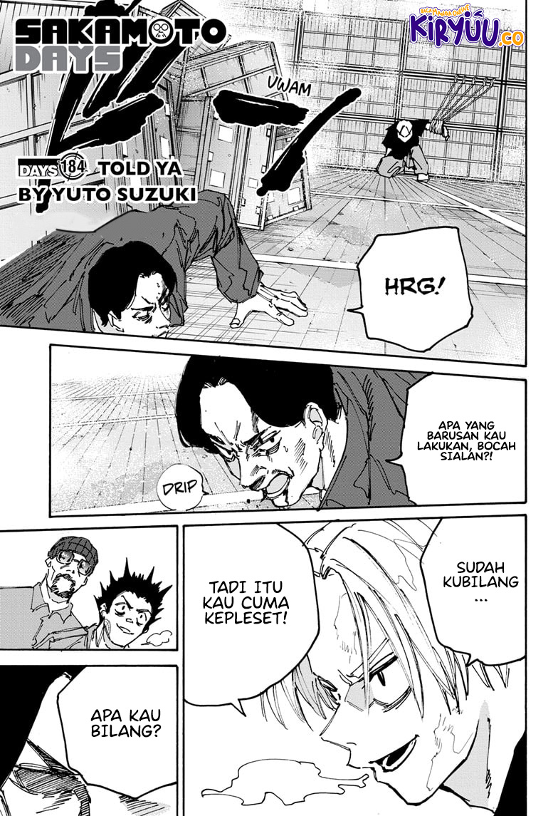 Baca Manga Sakamoto Days Chapter 184 Gambar 2