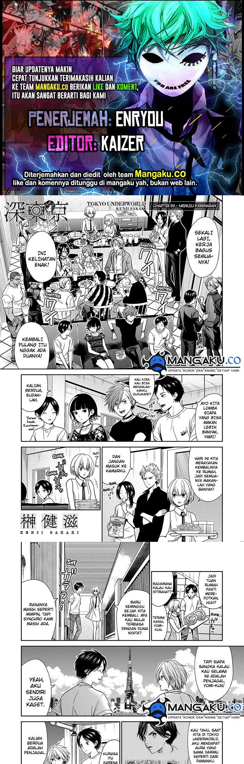 Baca Komik Tokyo Underworld Chapter 89 Gambar 1