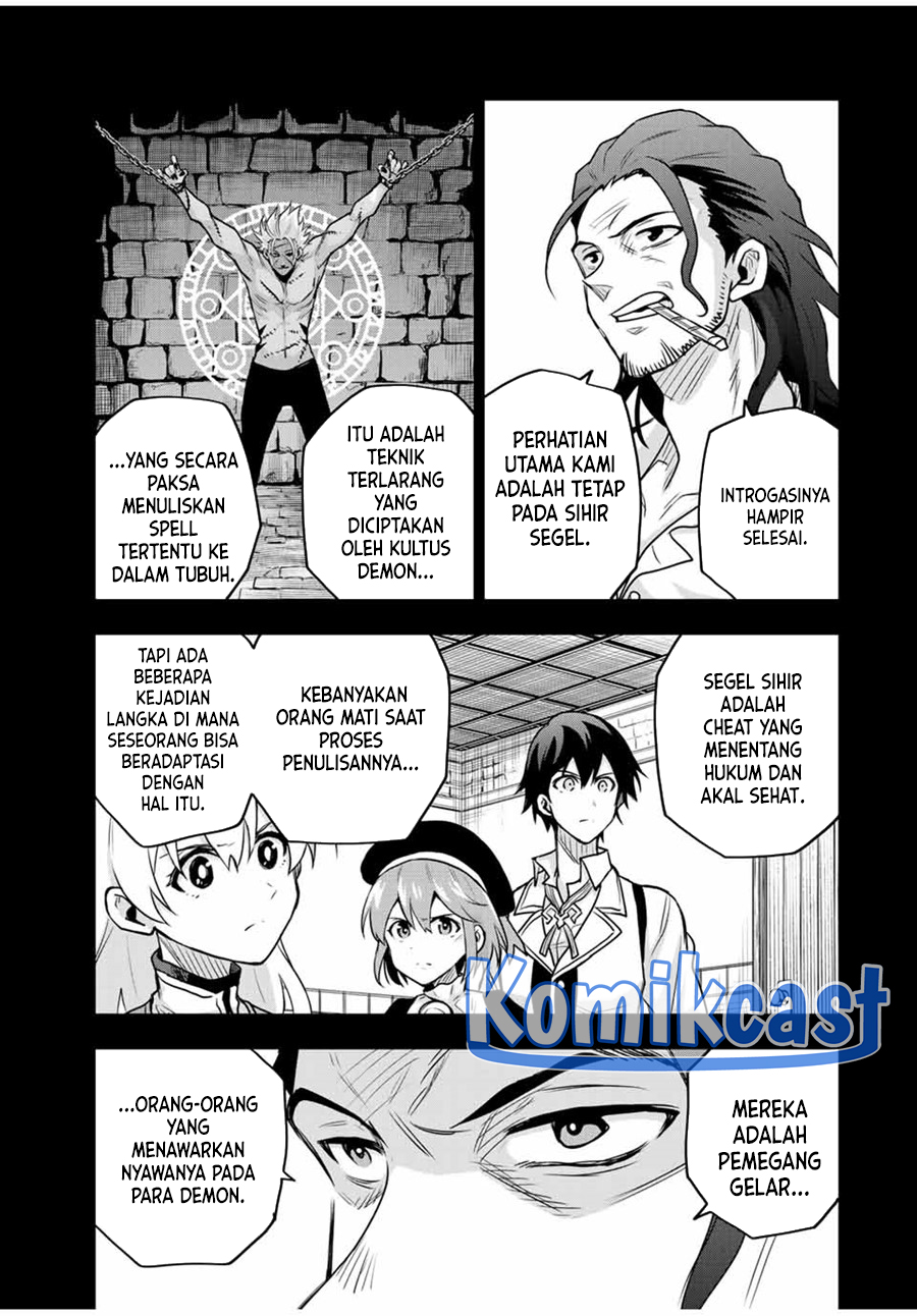 A Court Magician, Who Was Focused On Supportive Magic Because His Allies Were Too Weak, Aims To Become The Strongest After Being Banished Chapter 102 Gambar 16