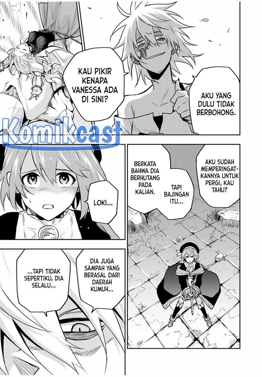 A Court Magician, Who Was Focused On Supportive Magic Because His Allies Were Too Weak, Aims To Become The Strongest After Being Banished Chapter 102 Gambar 4