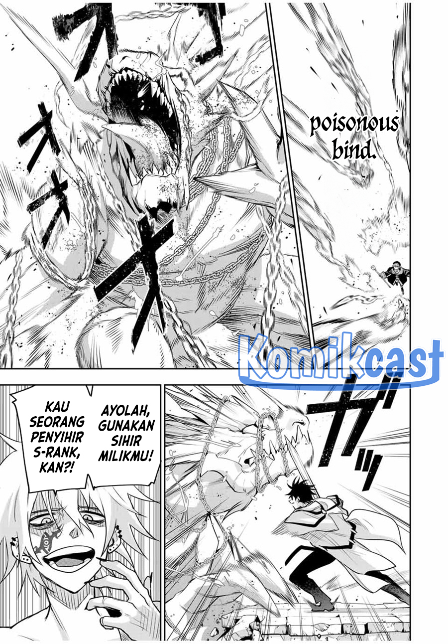 A Court Magician, Who Was Focused On Supportive Magic Because His Allies Were Too Weak, Aims To Become The Strongest After Being Banished Chapter 102 Gambar 8