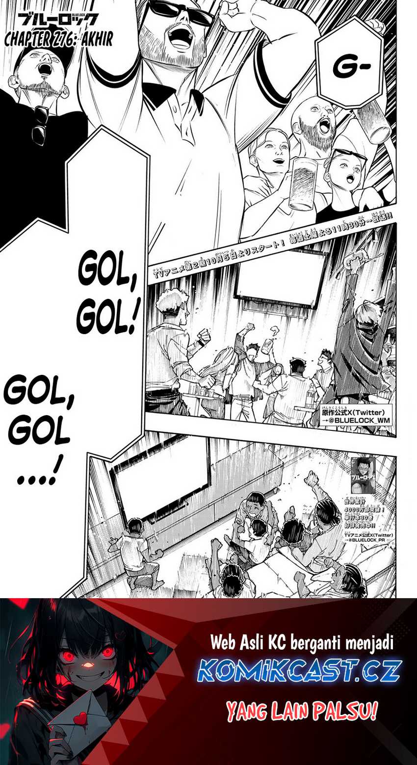 Baca Manga Blue Lock Chapter 276 Gambar 2