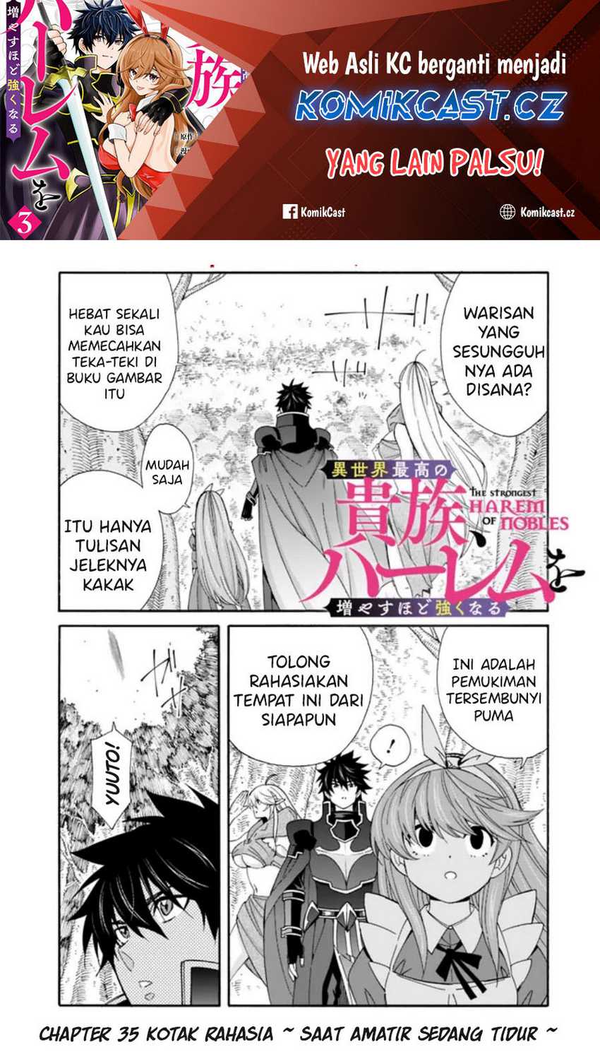 Baca Manga Isekai Saikou no Kizoku, Harem wo Fuyasu Hodo Tsuyoku Naru Chapter 35 Gambar 2