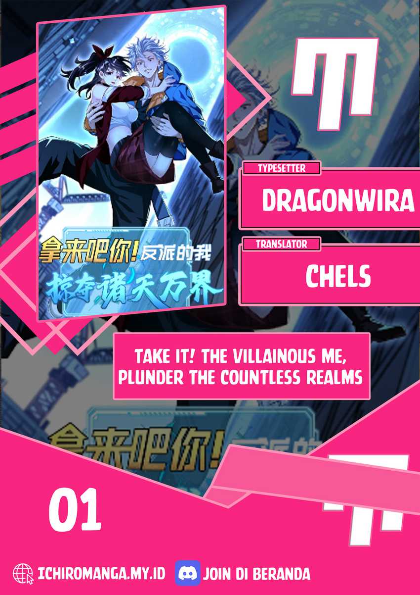 Baca Manhua Take That! I, the Villain, Plunder All the Worlds Chapter 01 Gambar 2