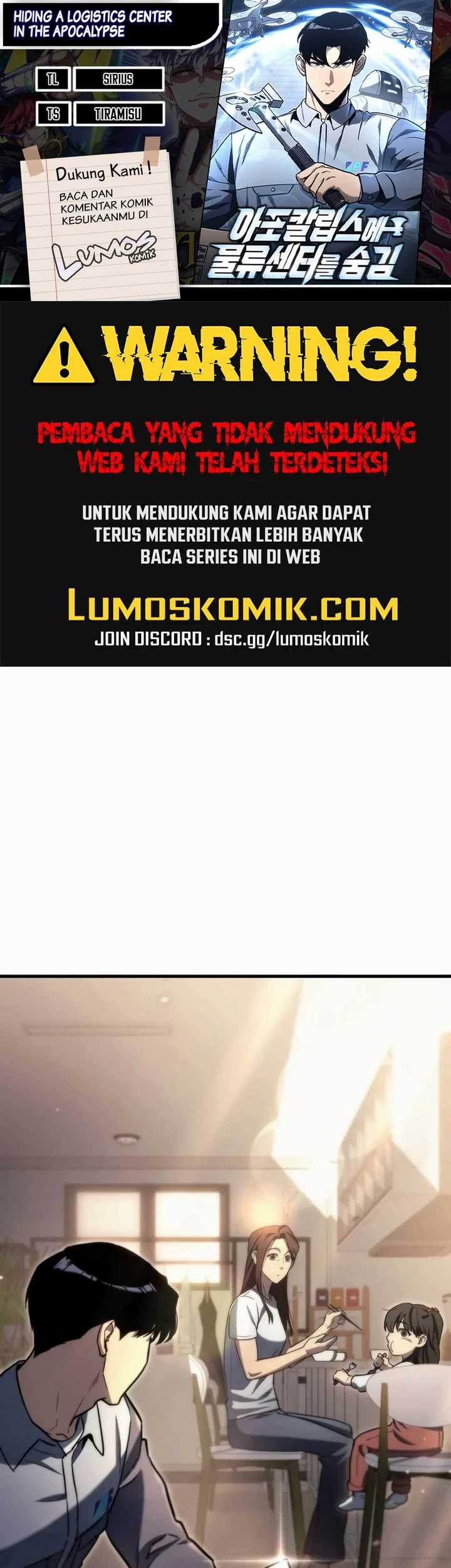 Komik Hiding a Logistics Center in the Apocalypse Chapter 09 gambar nomor 1