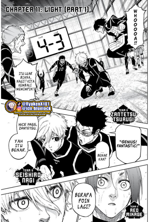 Blue Lock: Episode Nagi - Chapter 11 - Page 1