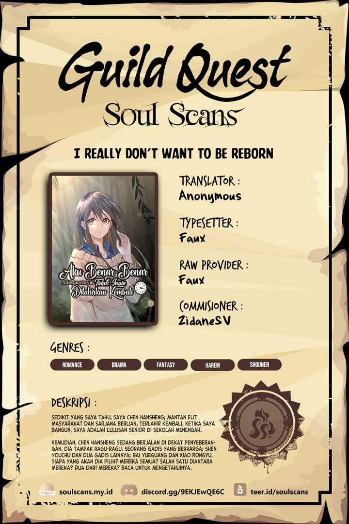 Baca Komik I Really Don’t Want to Be Reborn Chapter 213 Gambar 1