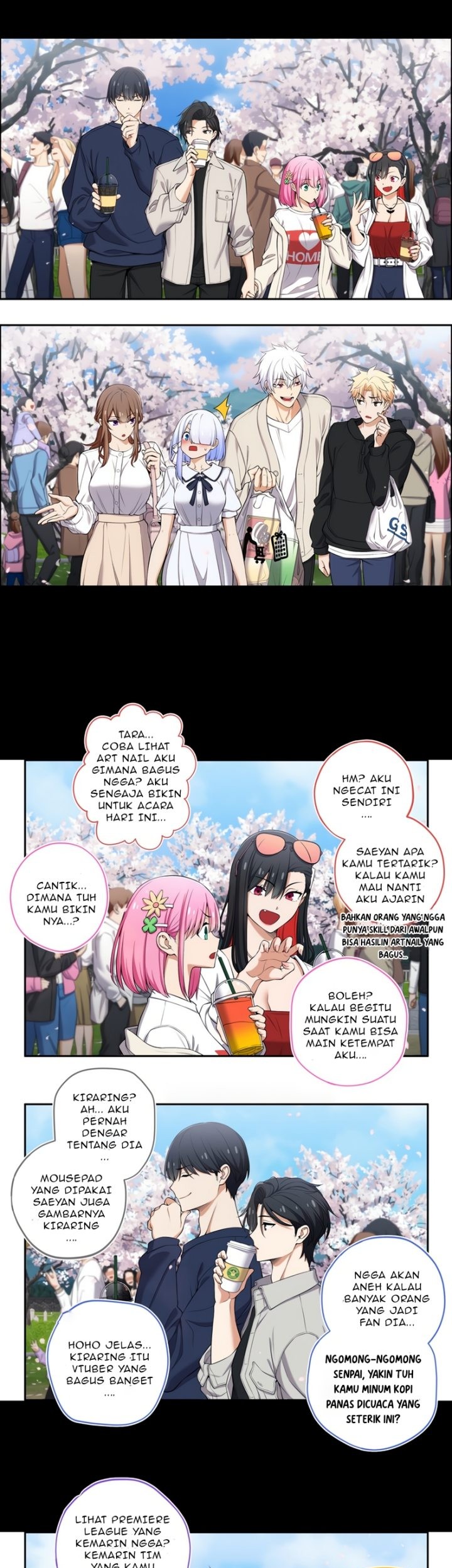 Baca Manhwa We Are Not Dating!! Chapter 72 Gambar 2