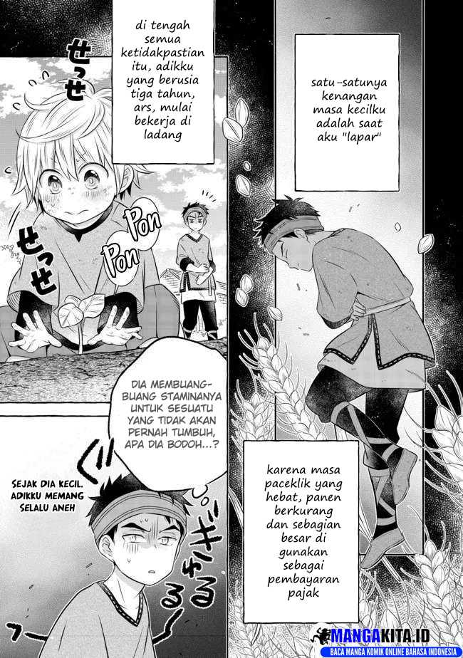 Baca Manga Isekai no Binbou Nouka ni Tensei Shitanode, Renga o Tsukutte Shiro o Tateru Koto ni Shimashita Chapter 12.1 Gambar 2