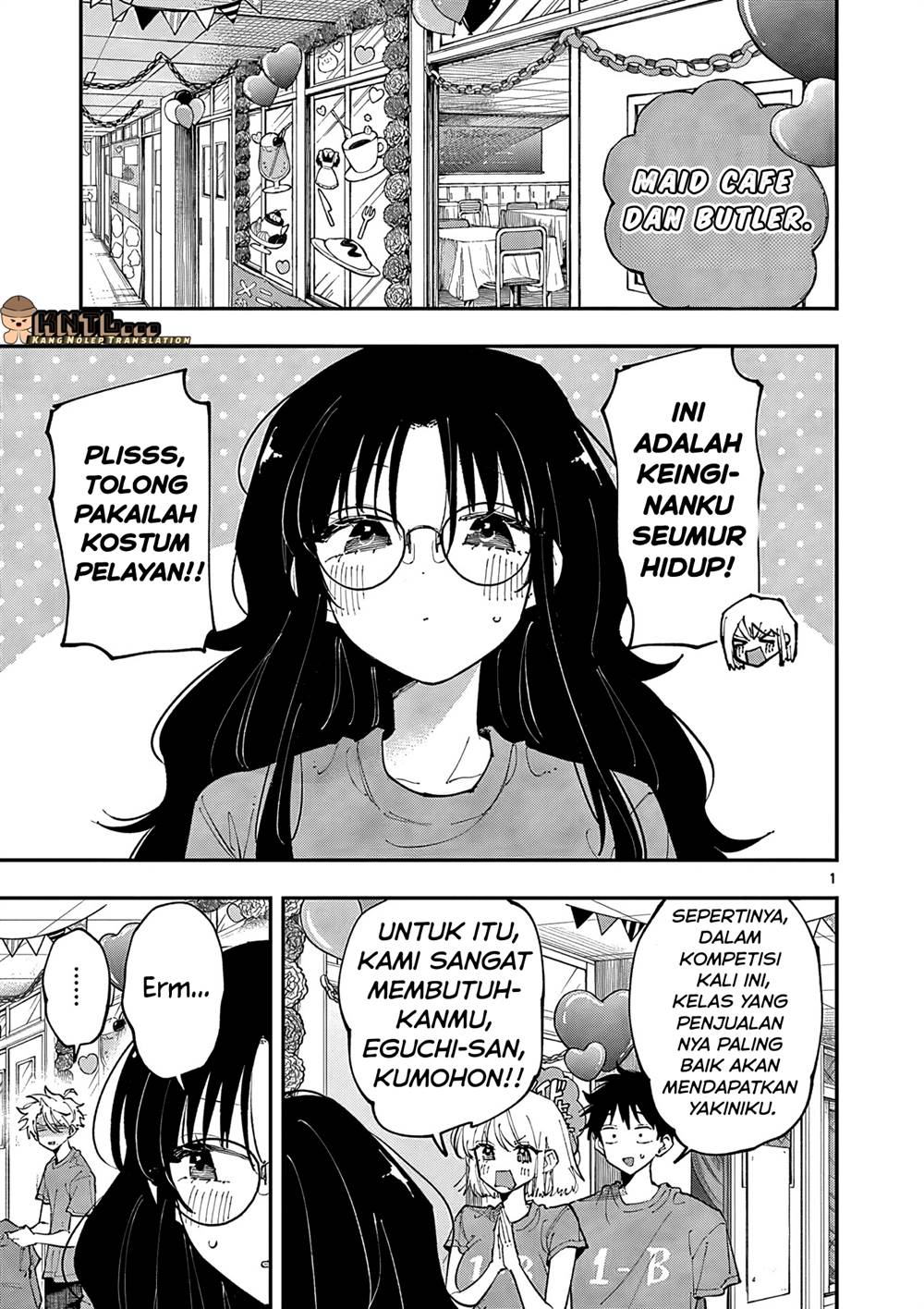 Baca Manga Tonari no Seki no Yatsu ga Souiu Me de Mitekuru Chapter 22 Gambar 2