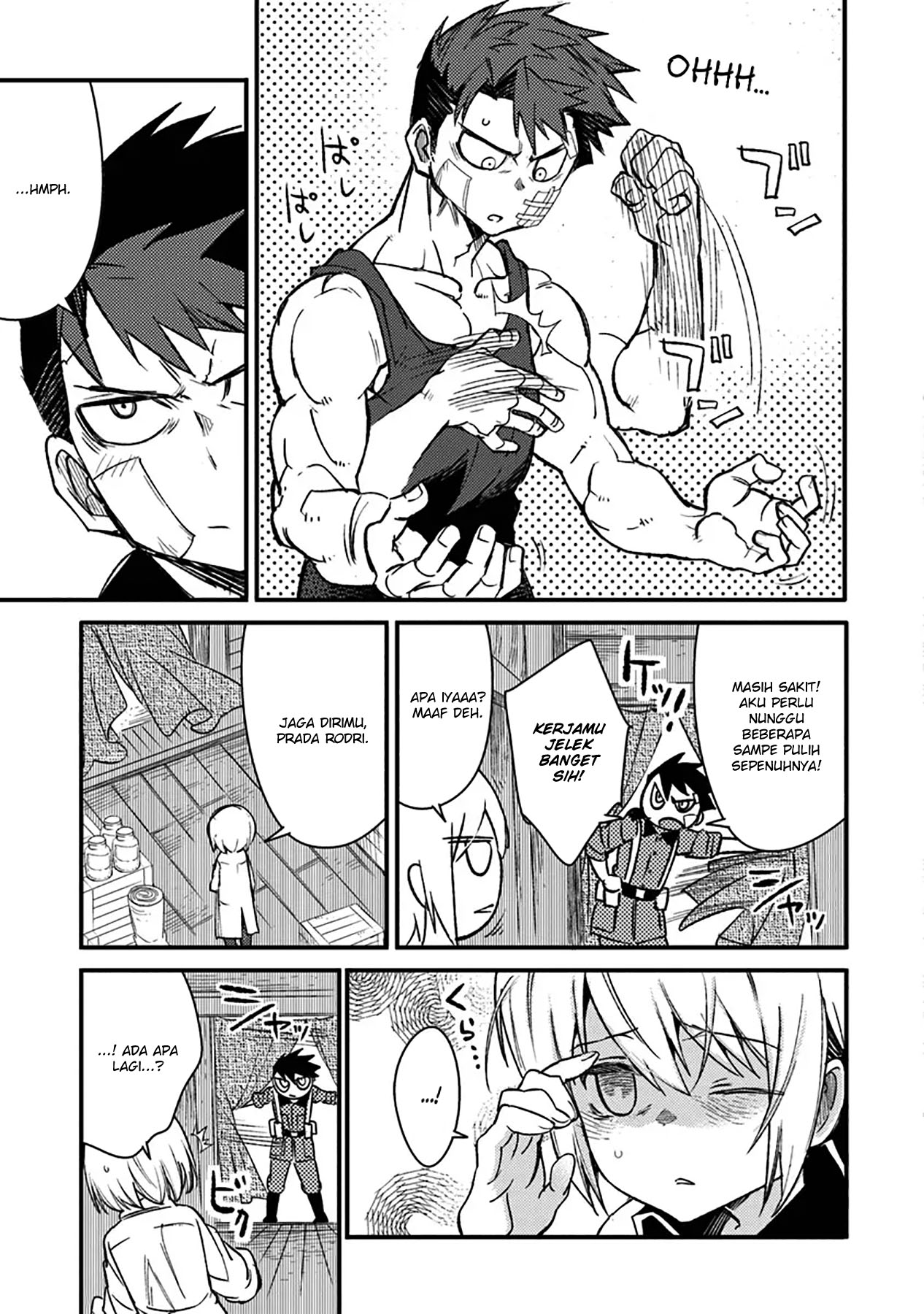 TS Eiseihei-san no Senjou Nikki Chapter 11 Gambar 36