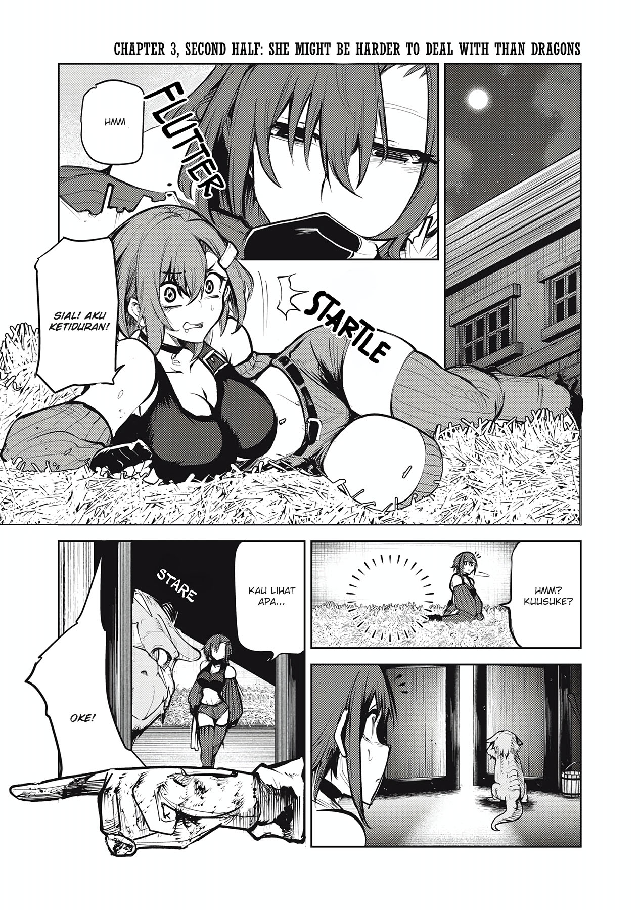 Kuni wo Owareta Ryuushi-san, Hirowareta Ringoku de Ukkari Musou shite Shimau Chapter 03 Gambar 18