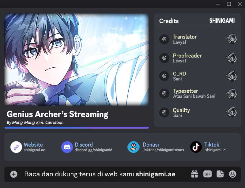 Komik Genius Archer’s Streaming Chapter 46 gambar nomor 1